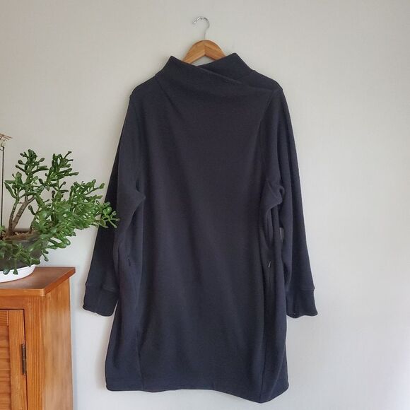 Athleta long cozy karma mock neck long sleeve Sweater dress size 2XL - Picture 2 of 8
